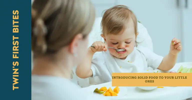 Introducing Solid Food to Your Twins