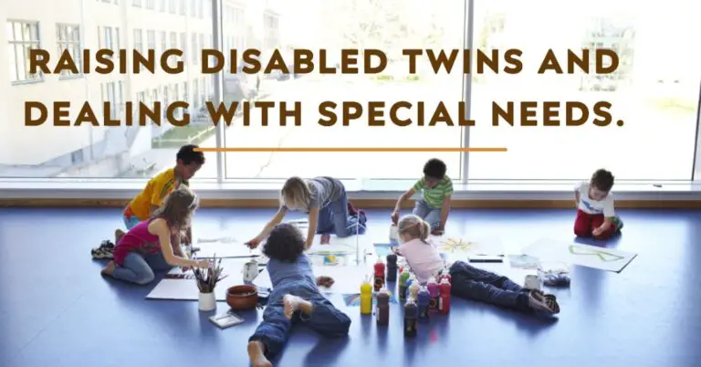 Raising disabled twins and dealing with special needs