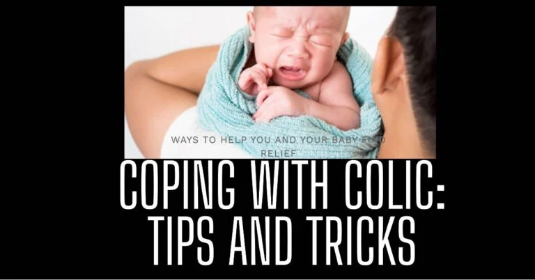 Some ways to help you and your babies cope with colic